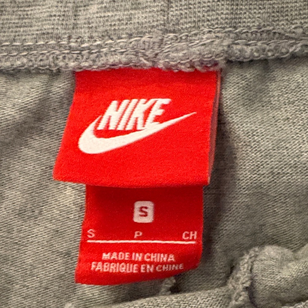 Nike Light Gray Cotton Joggers ~ Size Small - Picture 3 of 6